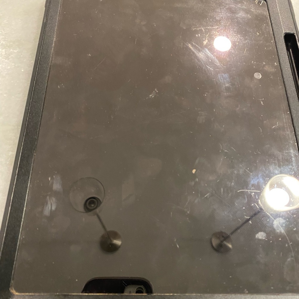 Black IPad  Pro with Case